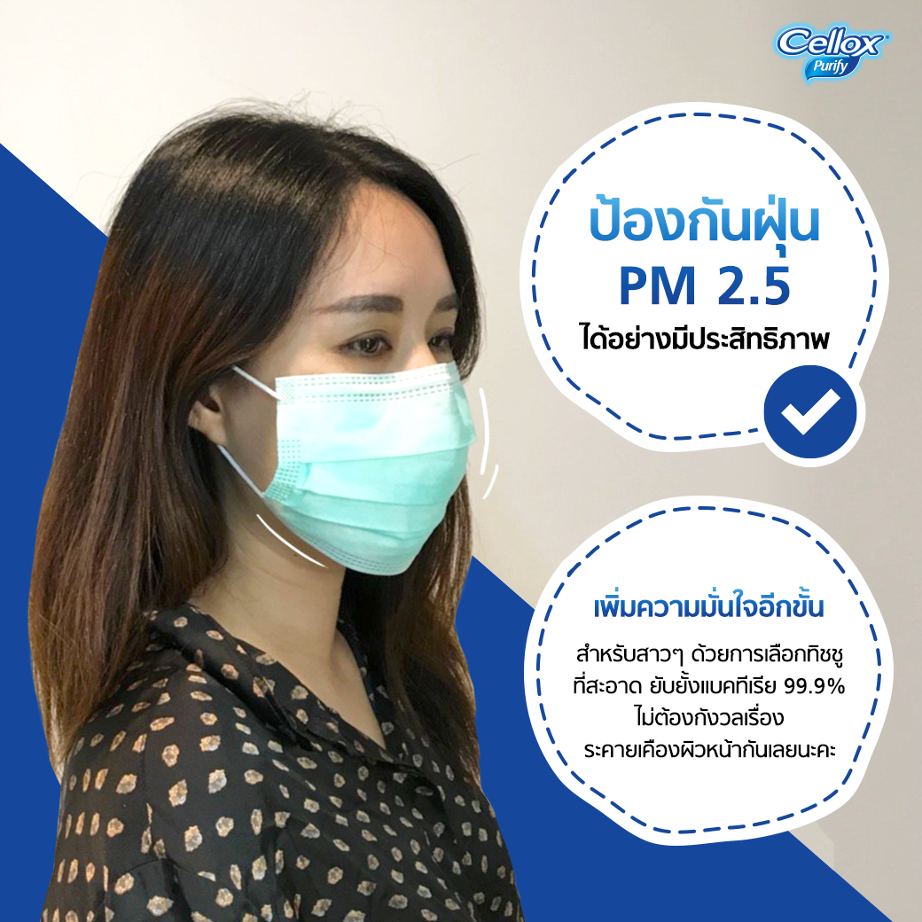 DIY หน้ากากป้องกัน PM 2.5